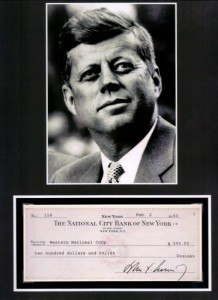 John F. Kennedy Repligraph