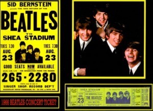 The Beatles im Shea Stadium Repligraph