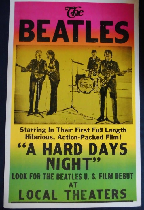 The Beatles - Plakat A Hard Days Night