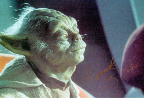 Frank Oz - Yoda Autogramm
