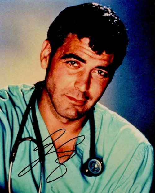 George Clooney Autogramm aus ER