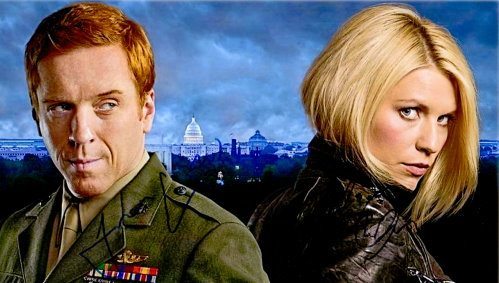 Homeland - Duo Damian Lewis + Claire Danes