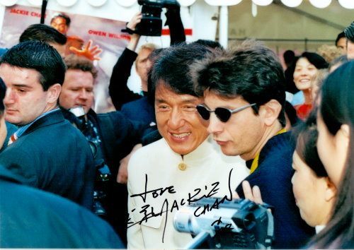 Jackie Chan Autogramm