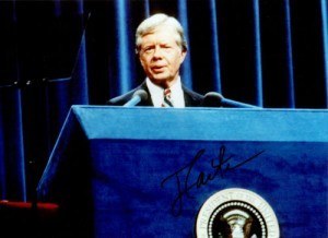 Jimmy Carter Autogramm