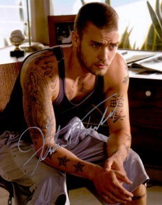 Justin Timberlake Autogramm