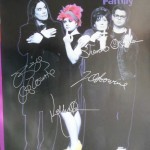 The Osbournes signiertes Plakat