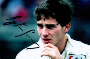 Ayrton Senna Autogramm
