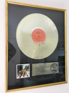 The Beatles - Gold RIAA LP Award