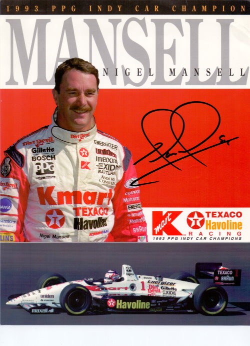nigel mansell Starcollector