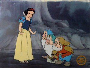 Schneewittchen / Snow White Disney Serigraph Cel