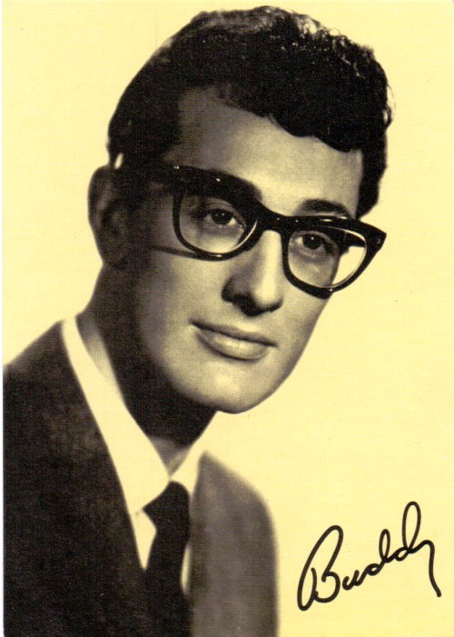 Buddy Holly Autogrammkarte