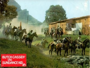 Butch Cassidy & Sundance Kid - 4 original Aushangfotos/Lobbycards