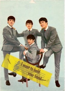 The Beatles original 60er-Jahre Fotokarte