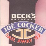 Joe Cocker - Original Tour-Ticket