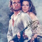 Michael Douglas + Kathleen Turner Autogramm