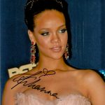 Rihanna Autogramm