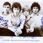 Talking Heads Autogramm