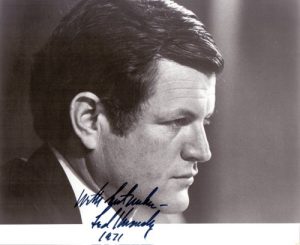 Edward "Ted" Kennedy Autogramm