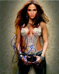 Jennifer Lopez - Autogramm