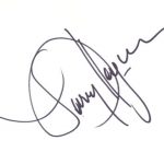 Larry Hagman Autogramm