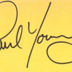 Paul Young Autogramm