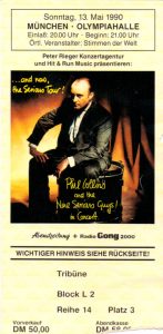 Phil Collins - Konzert-Ticket