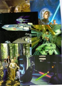 15 STAR WARS Return Of The Jedi - Motiv-Postkarten
