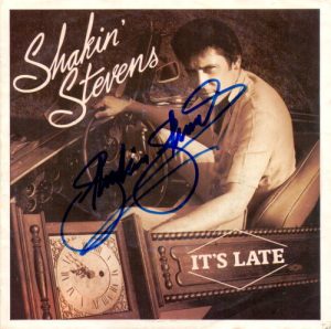 Shakin' Stevens - signierte Schallplatte