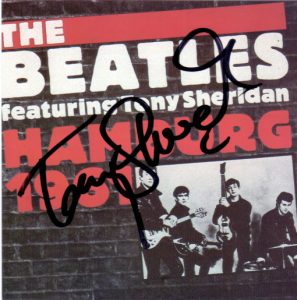 Tony Sheridan - signiertes CD-Cover