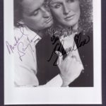Fatal Attraction Duo - Michael Douglas & Glenn Close Autogramm