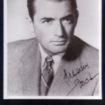 Gregory Peck Autogramm