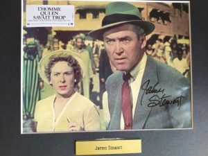 James Stewart Autogramm