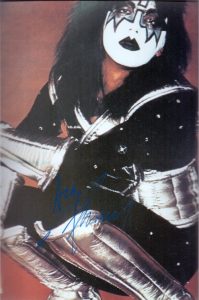 Ace Frehley Autogramm von KISS