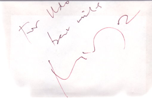 Michael York Autogramm aus FLUCHT INS 23. JAHRHUNDERT