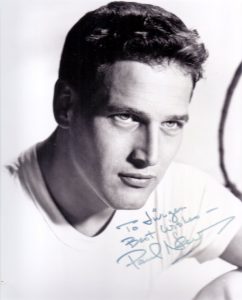 Paul Newman Autogramm