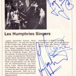 Les Humphries Singers Autogramme In-Person