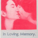 John Lennon In Loving Memory Sammelkarte