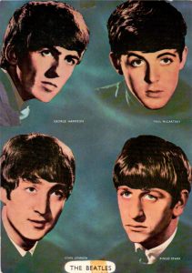 The Beatles original Fotokarte 60er Jahre