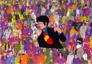 Paul McCartney - Zeichentrickfolie / Cel aus YELLOW SUBMARINE