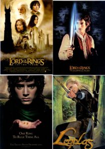 Lord Of The Rings - 7 tolle Motiv-Postkarten
