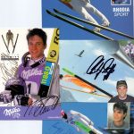4 Autogramme deutscher Skispringer