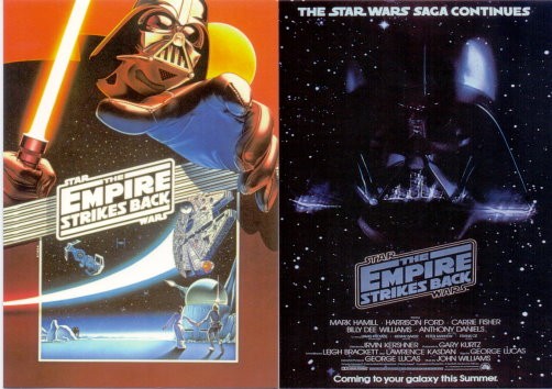14 STAR WARS - Postkarten Episode 5 - The Empire Strikes Back