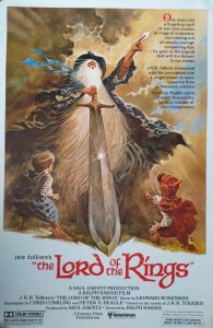 THE LORD OF THE RINGS - tolles Plakat