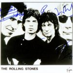 THE ROLLING STONES Autogramme