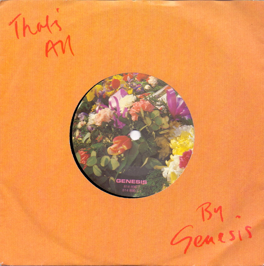 GENESIS - Vinyl Single-Schallplatte
