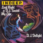 INDEEP - 3 Single-Schallplatten